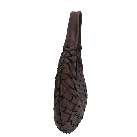 Gianni Conti Zip Top Shoulder / Multiway Bag - Style: 4893704 Brown