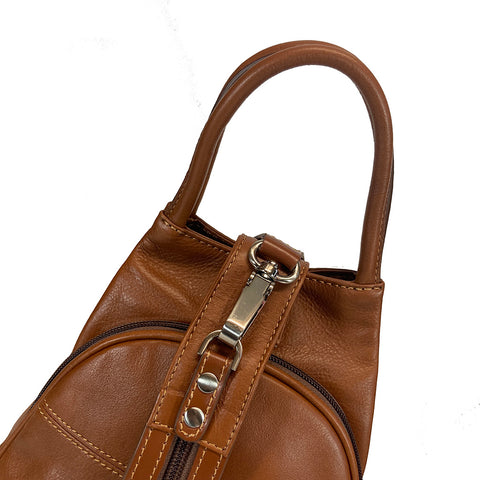 Gianni Conti Rucksack - Style 584849 - Tan