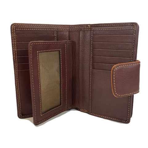 Gianni Conti Medium Wallet Purse - Style: 588356 - Brown