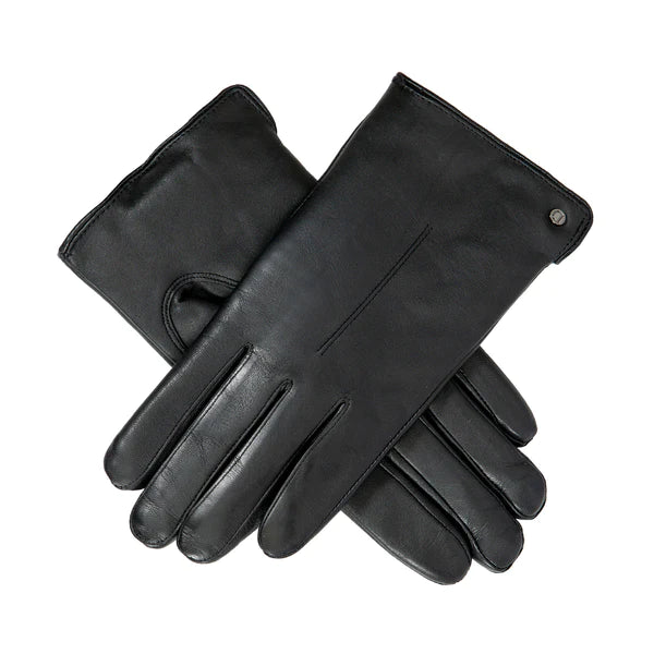 Dents Maria Womens Leather Touch Screen Gloves - Black - Style: 7-2461