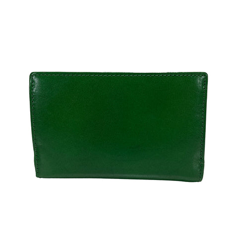 Golunski Tab Flapover Siena Purse - Style 7- 8028- Green