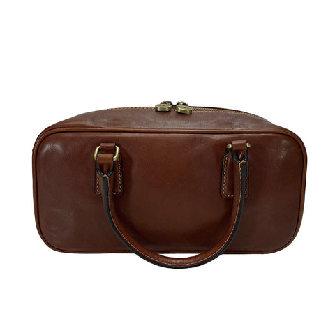 Gianni Conti Zip Top Gab / Multiway Bag - Style: 910459 Tan