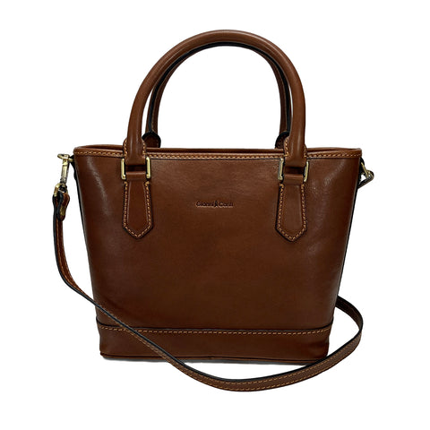 Gianni Conti Classic Grab / Multiway Bag - Style: 913162 Tan