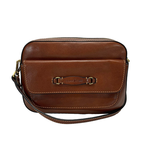 Gianni Conti Shoulder Bag - Style: 914203 - Tan