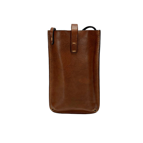 Gianni Conti Leather Phone / Glasses Case - Style: 915089 - Tan