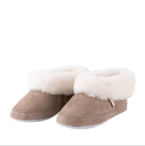 Shepherd Sheepskin Bootee Slipper - Style: Emmy 924 - Stone