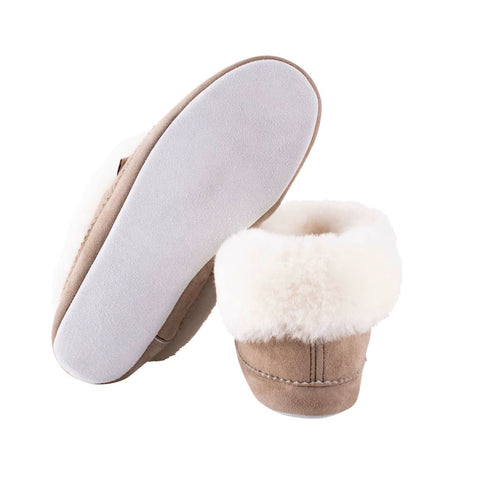 Shepherd Sheepskin Bootee Slipper - Style: Emmy 924 - Stone