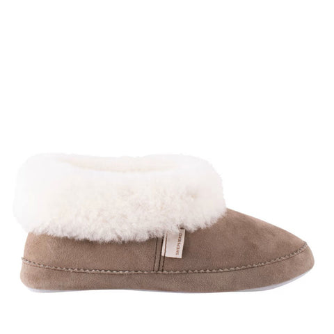 Shepherd Sheepskin Bootee Slipper - Style: Emmy 924 - Stone