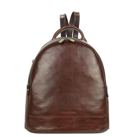 Gianni Conti Smart Leather Rucksack - Style: 9403695 - Brown