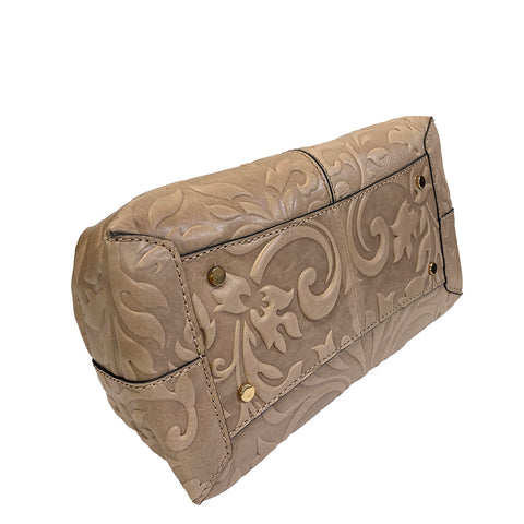 Gianni Conti Clip Top Multiway Bag - 9963041 Sand