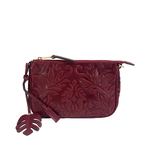 Gianni Conti Multiway Clutch - Style: 9964365 Ruby