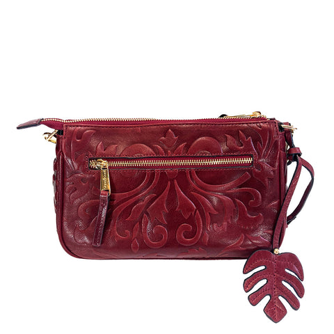 Gianni Conti Multiway Clutch - Style: 9964365 Ruby