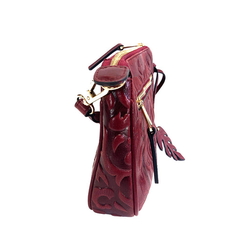 Gianni Conti Multiway Clutch - Style: 9964365 Ruby