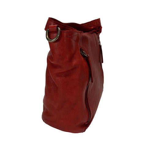 Rowallan Solitaire Leather Grab- Multiway Bag - Style: 31-3227 Red