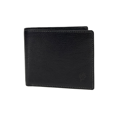 Golunski RFID Leather Wallet - Style: RF13 - Black
