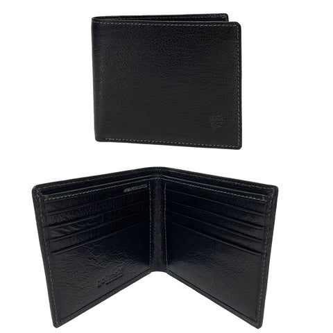 Golunski RFID Leather Wallet - Style: RF13 - Black