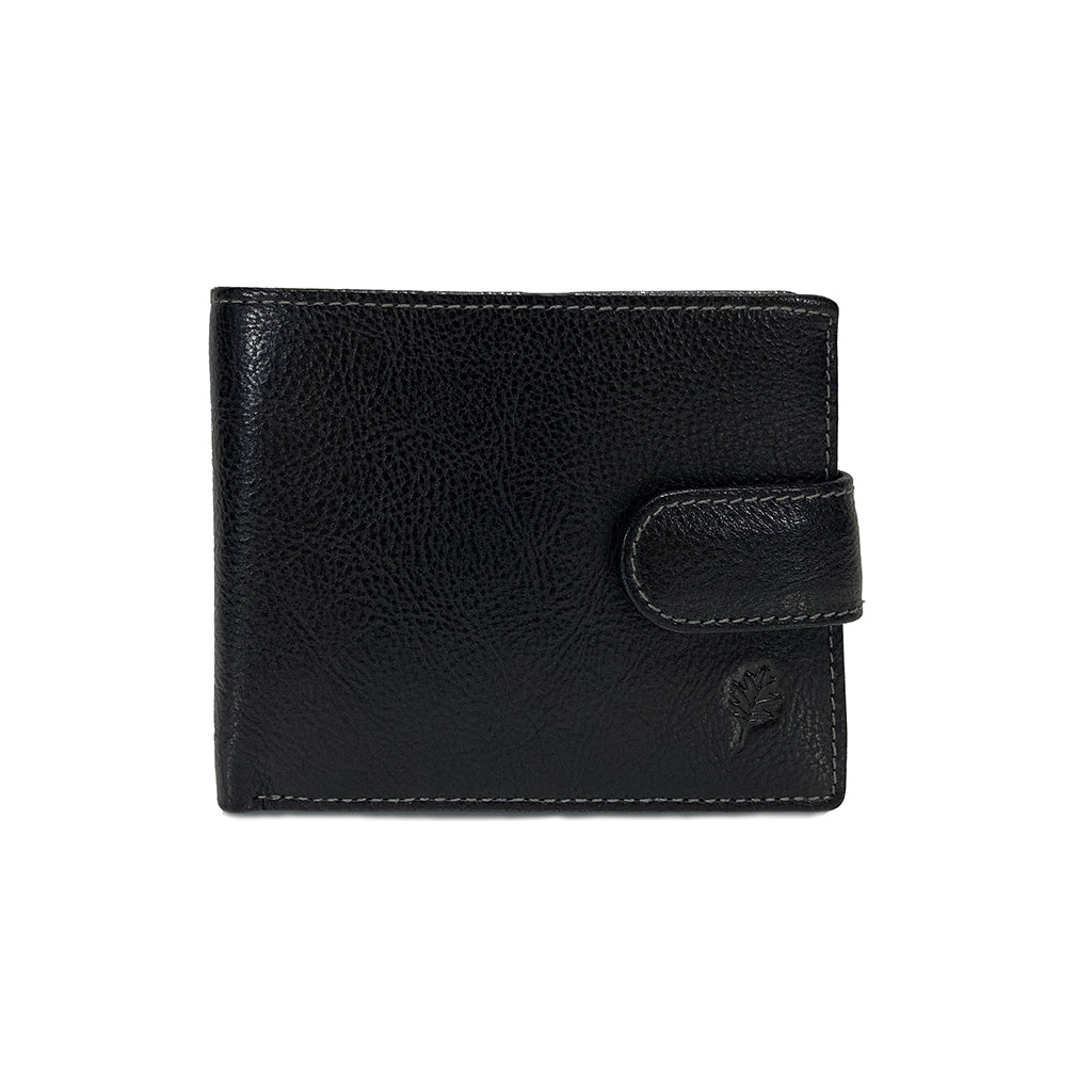 Kennebunk Bifold With Coin Pocket For Men In Black - Foto 4