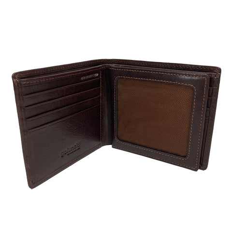 Golunski RFID Leather Wallet - Style: RF16 - Brown