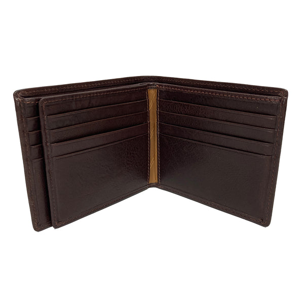 Golunski RFID Leather Wallet - Style: RF16 - Brown – Cox's Leather Shop