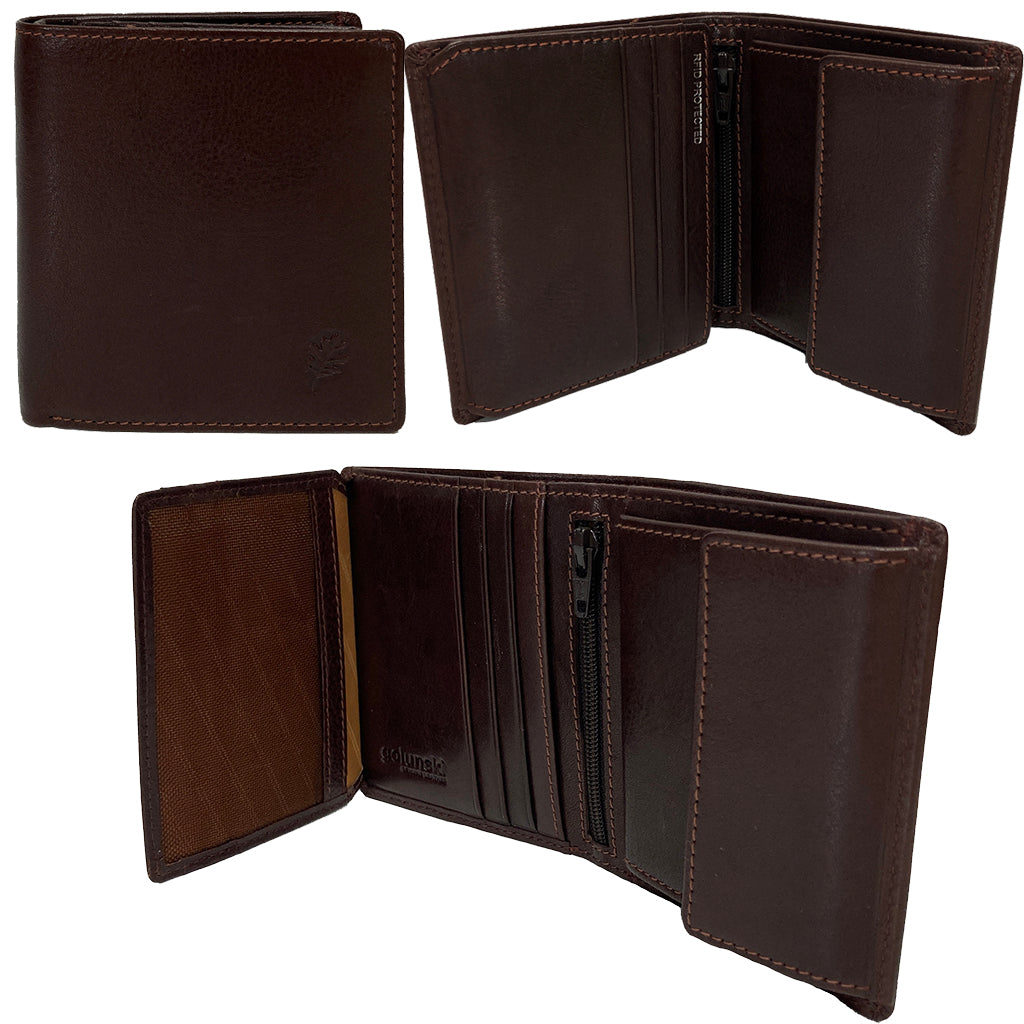 Leather clearance small wallet