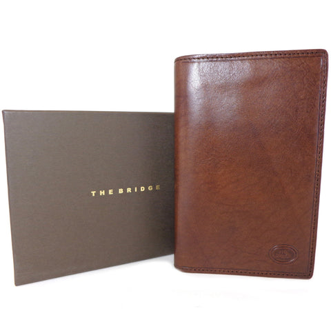 The Bridge Leather Document Holder Jacket Wallet - Style 01506601