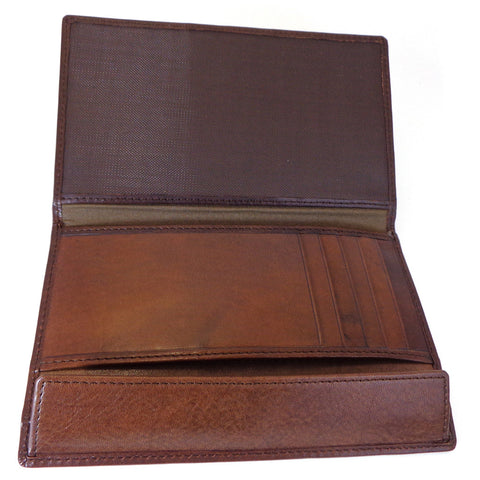 The Bridge Leather Document Holder Jacket Wallet - Style 01506601