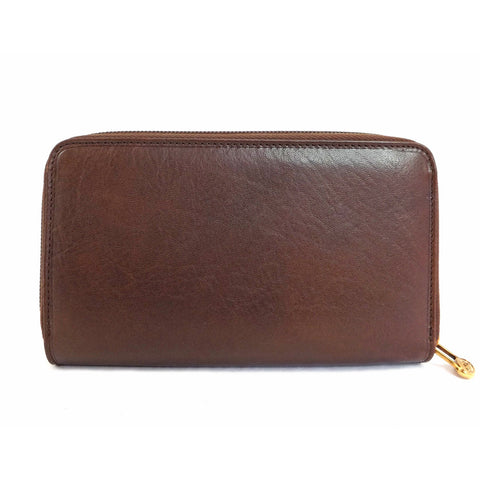 The Bridge Large Leather Wallet Purse - Style: 01772601