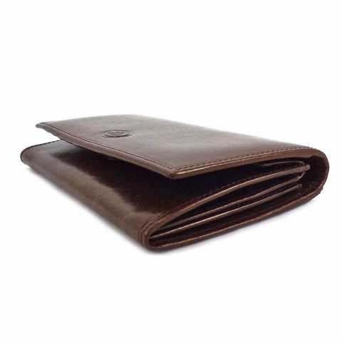 The Bridge Large Leather Wallet Purse - Style: 01774201