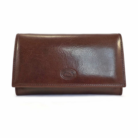The Bridge Large Leather Wallet Purse - Style: 01774201