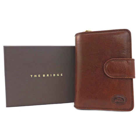 The Bridge Classic Purse - Brown - Style: 01783801