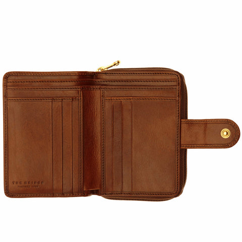 The Bridge Classic Purse - Brown - Style: 01783801