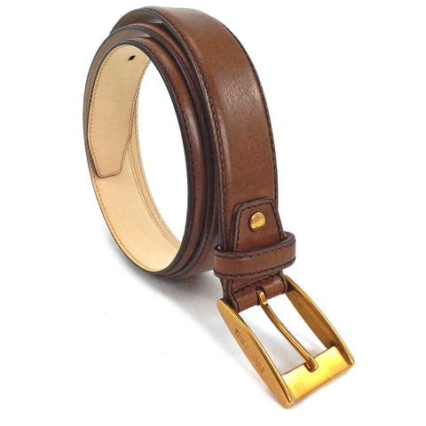 The Bridge Gents Leather Belt - Style: 03621301 - Brown