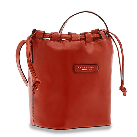 The Bridge Bucket Bag - Style: 04340201 - Burnt Orange L1