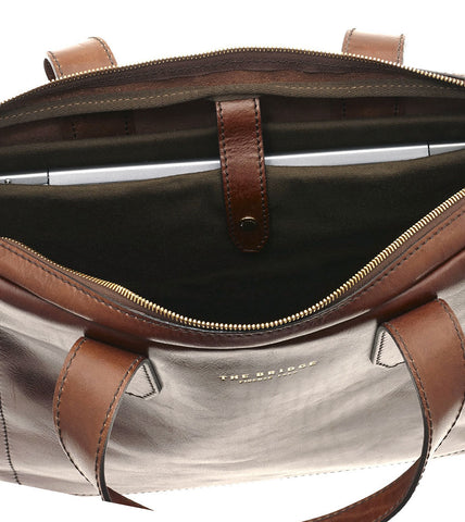 The Bridge Computer Case Shoulder Bag - Style: 06407101