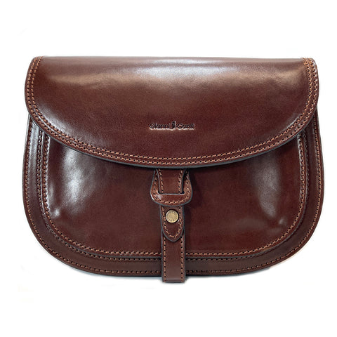 Gianni Conti Classic Saddle Bag - Style: 9403058
