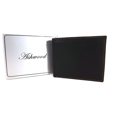 Ashwood Classic Leather Wallet - Style: 1211-D Black