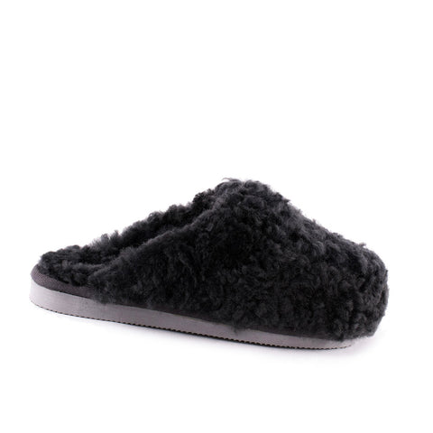 Sheepskin Mule Slipper - Style: Jenny 1909 - Asphalt