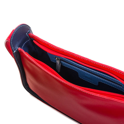 Mywalit Zip Top Across Body Bag - Style 2141-25 Red