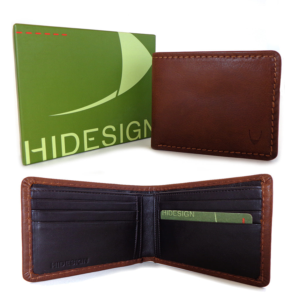 Hidesign Tan Textured Card Holder