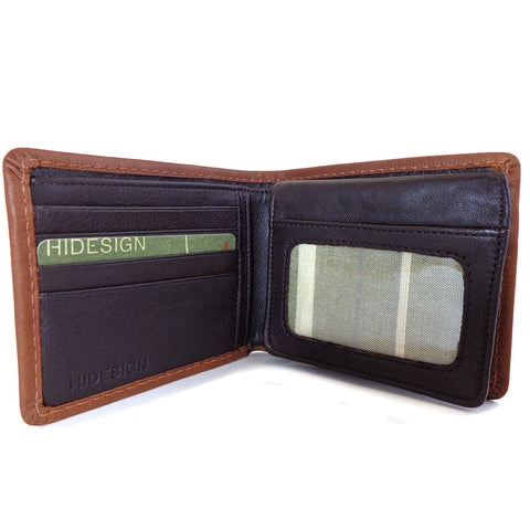 Hidesign Wallet - Style: 269-2021S Tan
