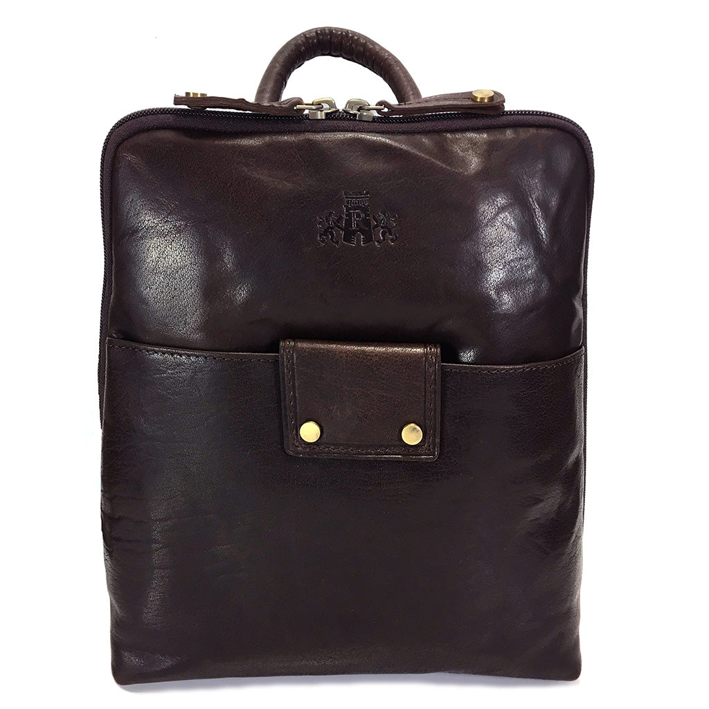 Rowallan Harrow Leather Backpack - Style: 31-1356  Brown