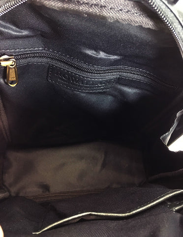 Rowallan Loreto Leather Backpack - Style: 31-7744  Black