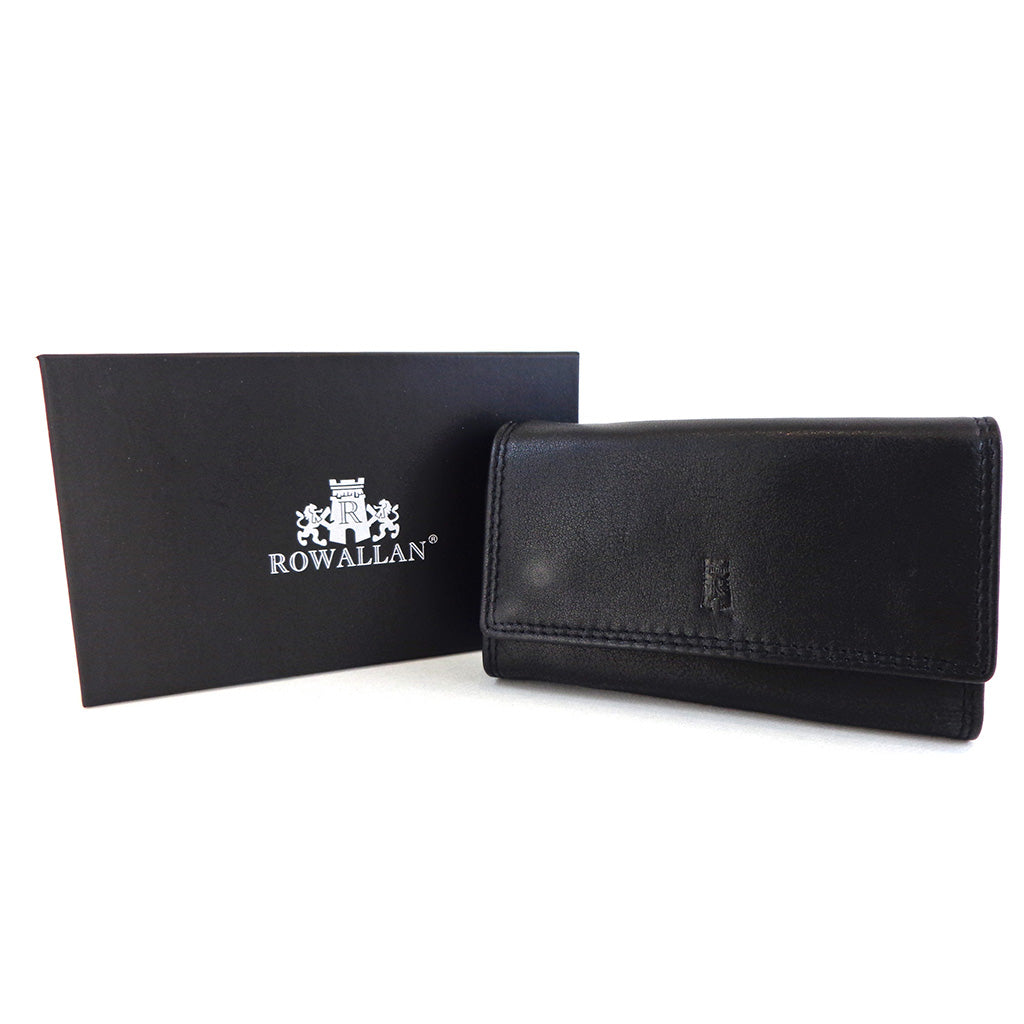 Rowallan Cossack Collection - Leather Key Case - Style 33-6080  Black
