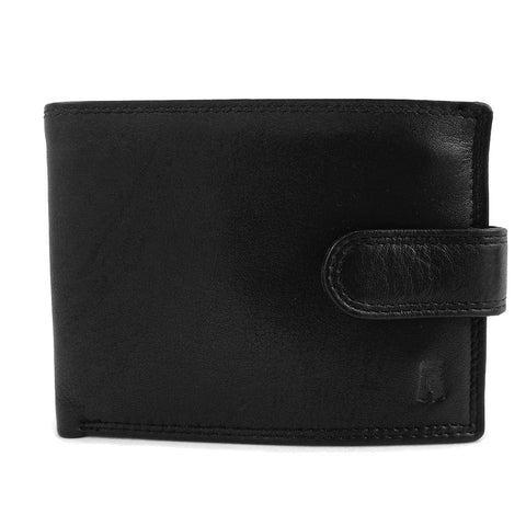 Rowallan Cossack Collection - Leather Flip out Wallet - Style 33-6083  Black