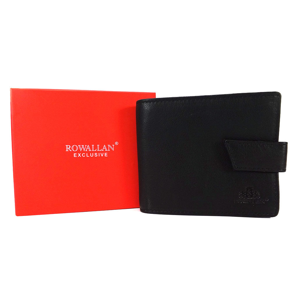 Rowallan Harvard Collection - Leather RFID Tab Wallet - Style: 33-9434