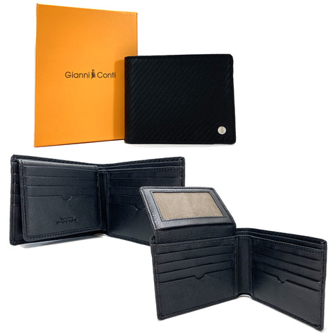 Gianni Conti Leather Wallet - Style: 3857010 - Black