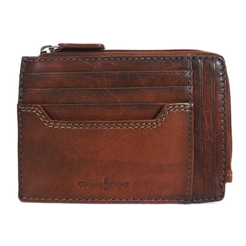 Gianni Conti Zip Round Credit Card Holder - Style: 4117194