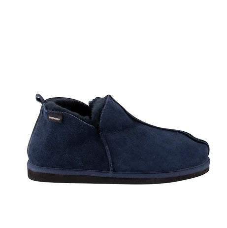 Shepherd Sheepskin Bootee Slipper - Style: Anton 4921 Navy