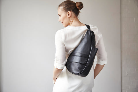Healthy Back Bag  - Leather S - Black - Style: 5303-BK