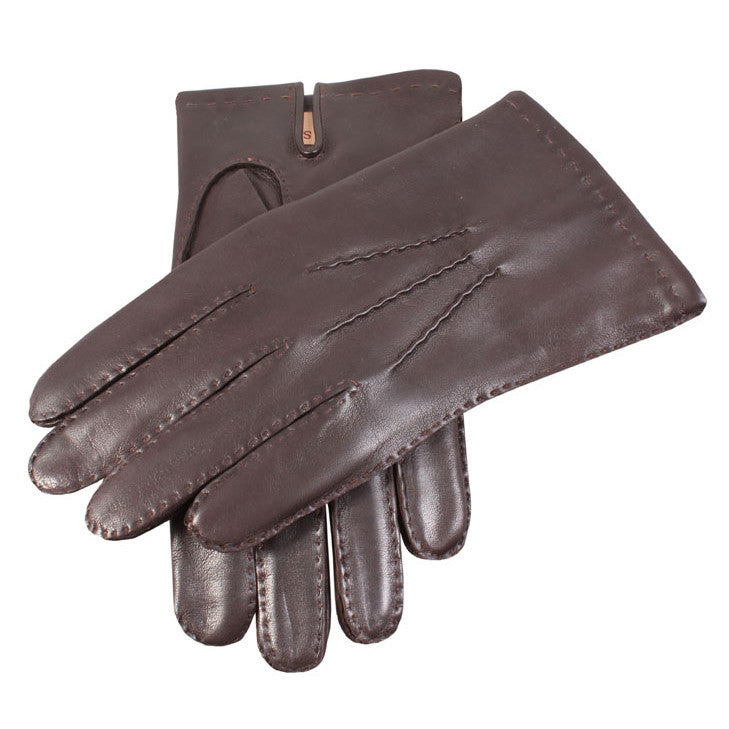Dents Chelsea Mens 100% Cashmere Lined Handsewn Leather Gloves - Style: 5-1542